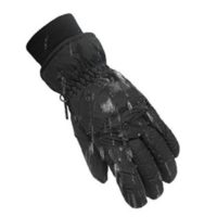 Winter Ski Gloves with Full Finger Black